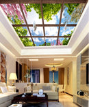 Window Design Ceiling Wallpaper