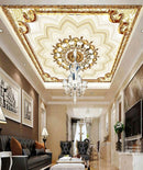 Damask Pattern Ceiling Wallpaper for wall