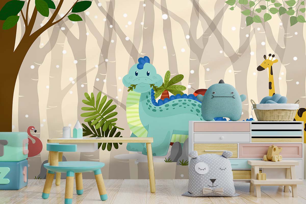 Cute Dinosaurs Wallpaper