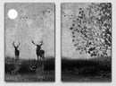 Deer Inspired Wall Art 5, Set Of 3