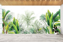 Green Banana Leaf Tropical Wallpaper