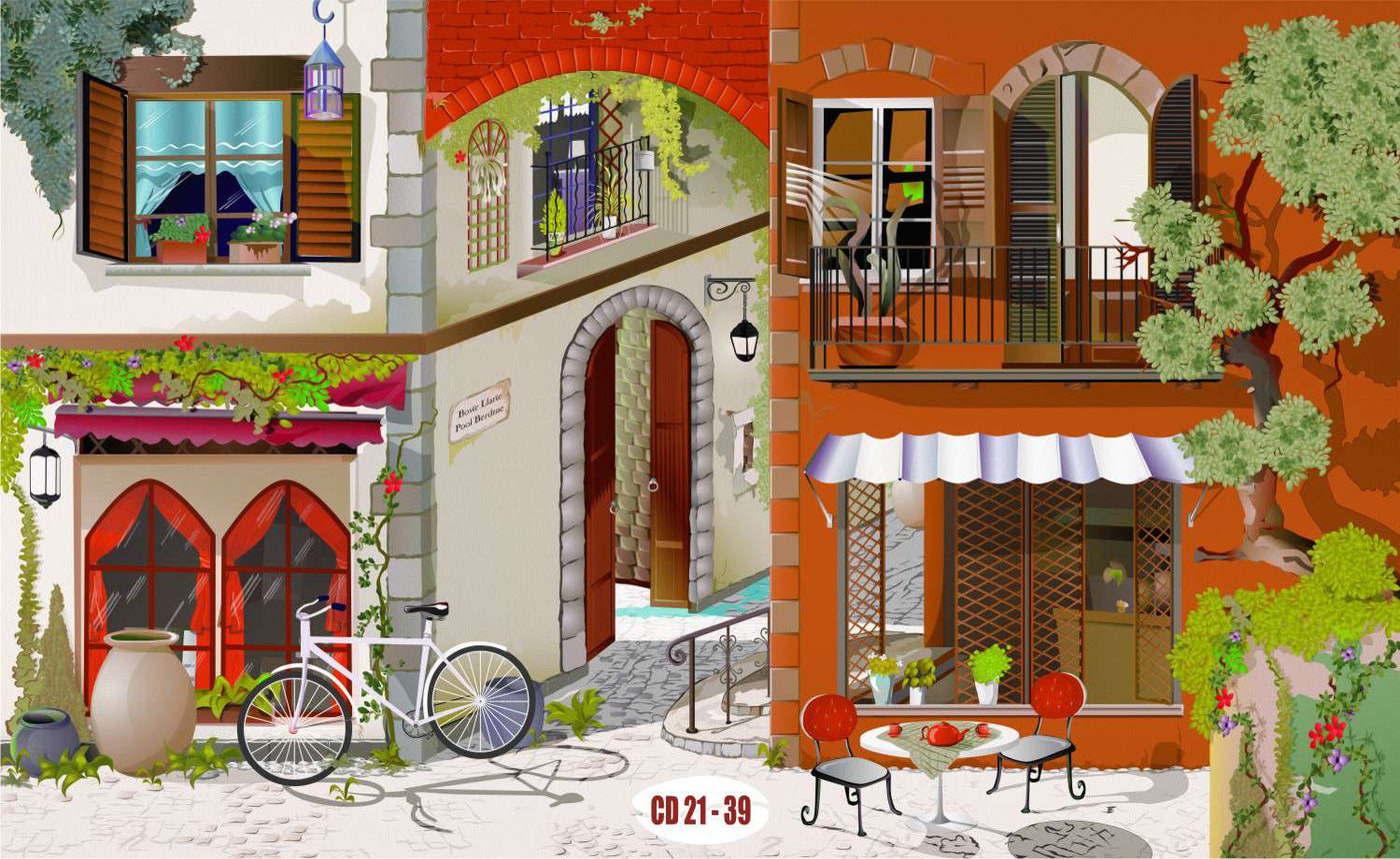 Building Look wall covering