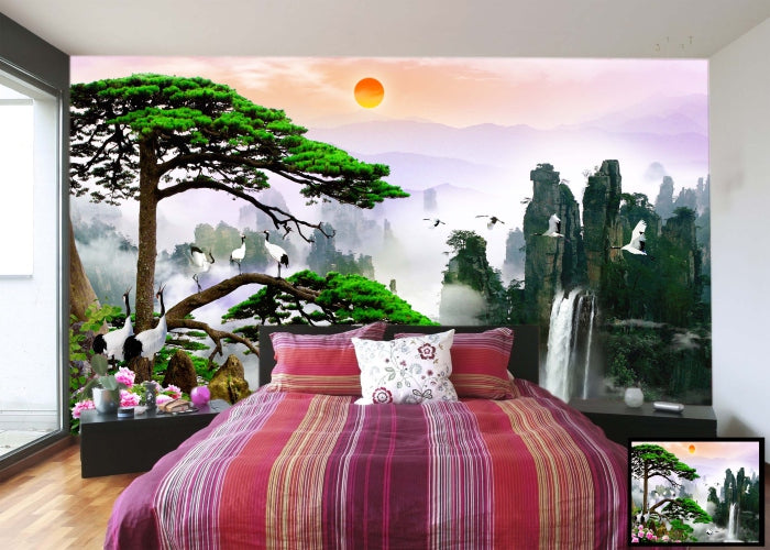 Rocky Mountain wall covering