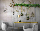 3D Decorative Grey Wallpaper for Wall