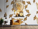 3D Decorative Standing Lady Wallpaper for Wall