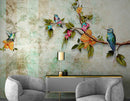3D Decorative Birds Wallpaper for Wall