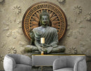 3D Decorative Buddha Wallpaper for Wall