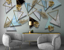 3D Decorative White Sofa Wallpaper for Wall