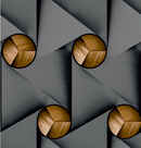 Divine Era Grey Wallpaper