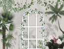 Arch window tropical