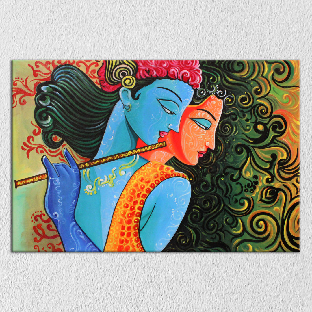 Mandala Radha Krishna Painting