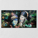 Radha Krishna Face Painting