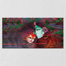 Radha Krishna Wall Painting