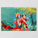 Divine Radha Krishna Canvas