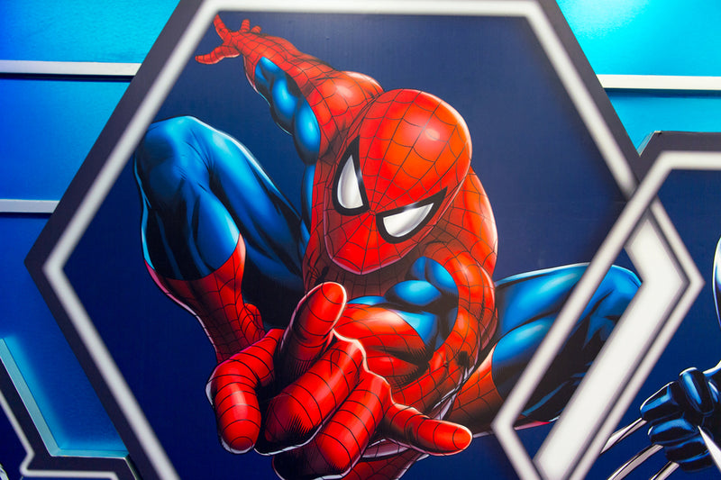 Spiderman Self Adhesive Sticker For Wardrobe