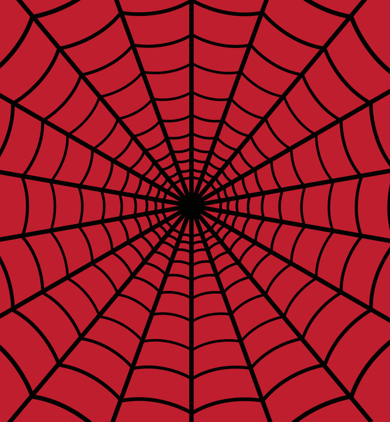 Spider Net Art Self Adhesive Sticker For Wardrobe
