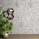 Line Art Abstract Wallpaper
