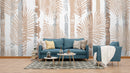 Living Room Abstract Tropical Wallpaper