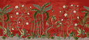 Luxury Red Chinoiserie Wallpaper