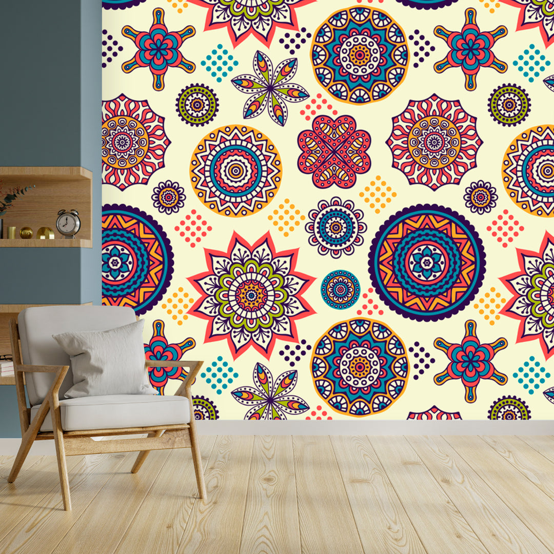 Motifs Design Wallpaper
