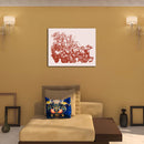 Mahabharat Stensil Art