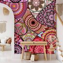 Coloured Mandala Art Wallpaper