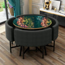 Colourful Mandala Art Self Adhesive Sticker For Table