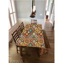 Mandala Art Multi Round Pattern Self Adhesive Sticker For Table