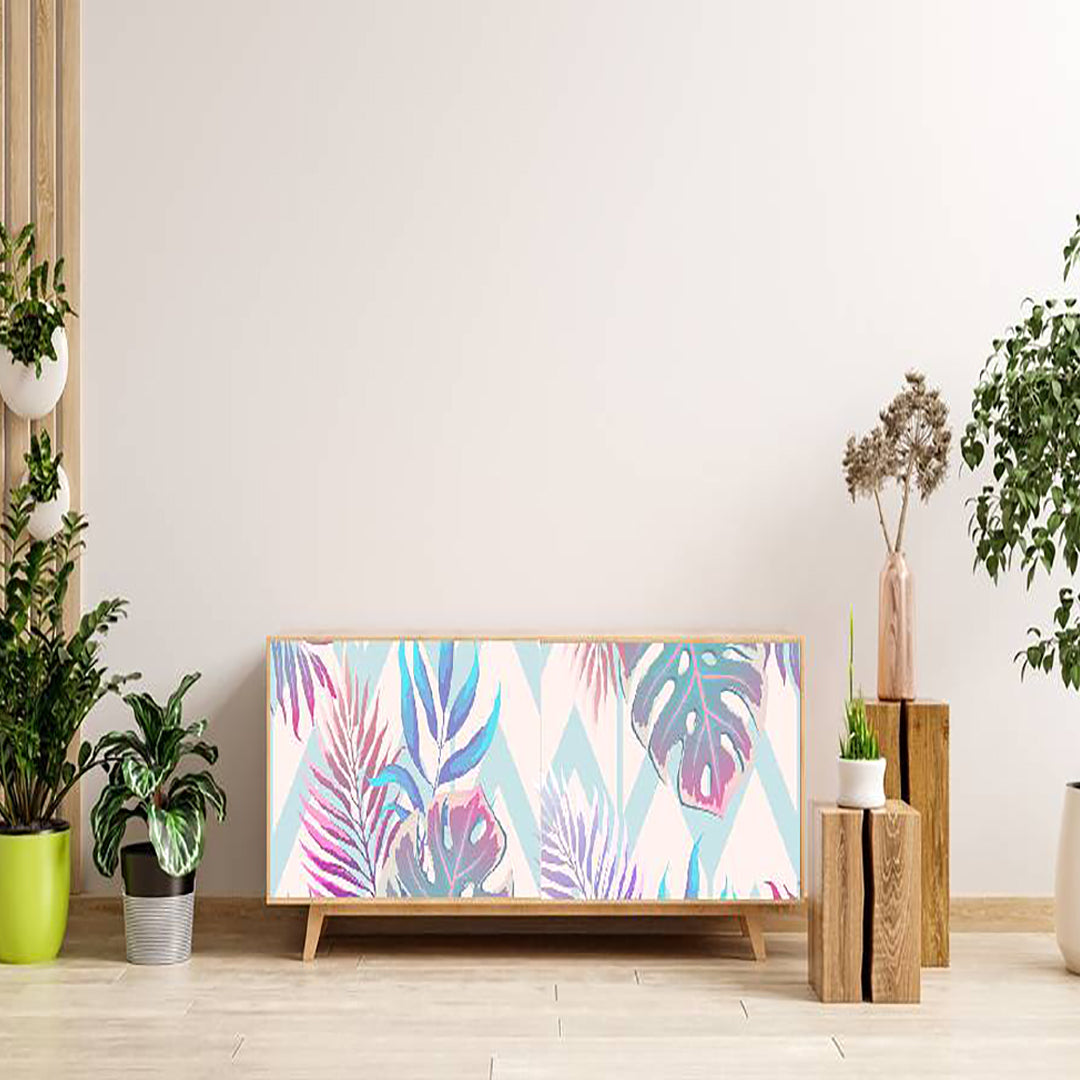 Blue Tropical Sticker