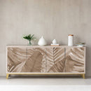 Leaf Stensil Sticker