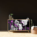 Purple Sculpt Sticker