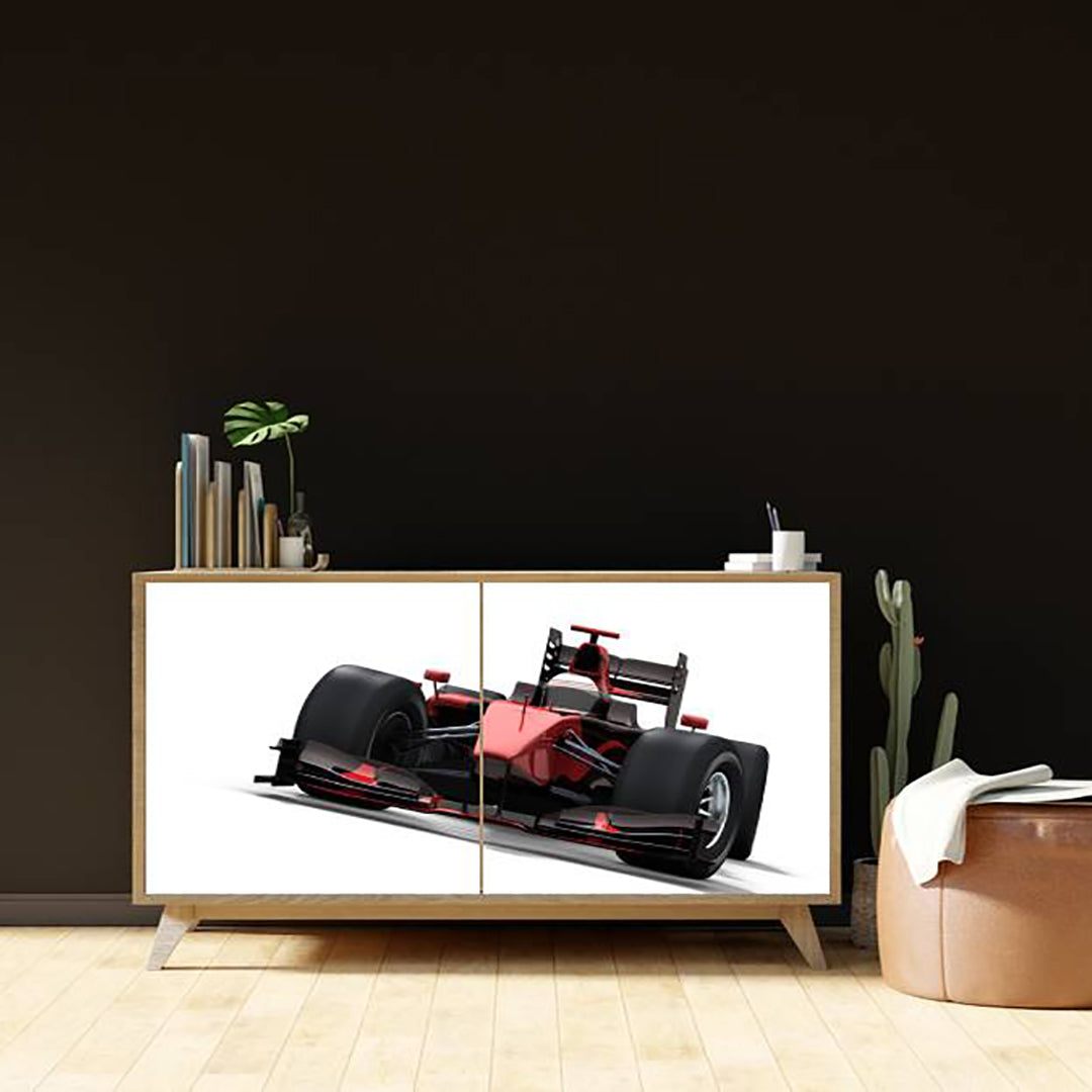 Racing Car Sticker