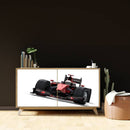 Racing Car Sticker
