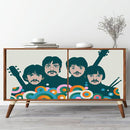 Beatles Band Sticker