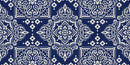 Cobalt Damask Sticker