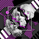 Purple Sculpt Sticker