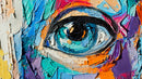 Eye Canvas Sticker