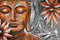 Flower Buddha Sticker