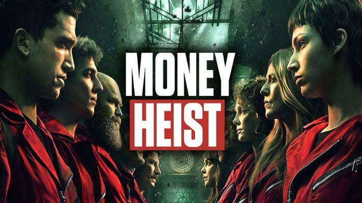 Money Hiest Customised Wallpaper for Wall