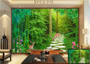Deer in Forest wallpaper for wall