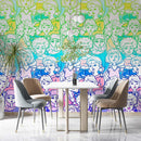 People Collarge Cafe Wallpaper