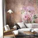 Pink Abstract Flower Bloom Wallpaper