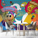 Pizza Cafe Wallpaper
