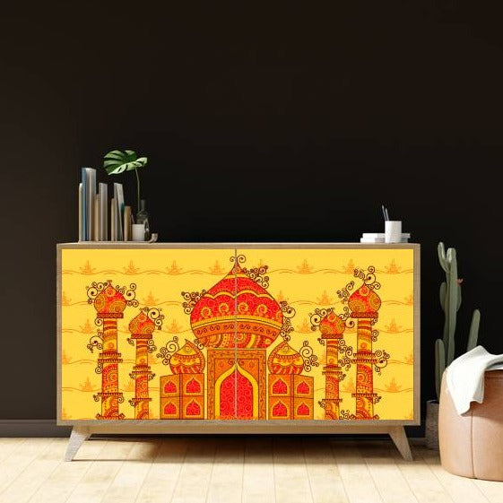 TajMahal Art Sticker