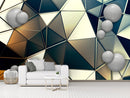 Geometrical Pattern custom wallpaper for wall