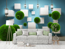 Grass Ball 3D custom wallpaper for wall