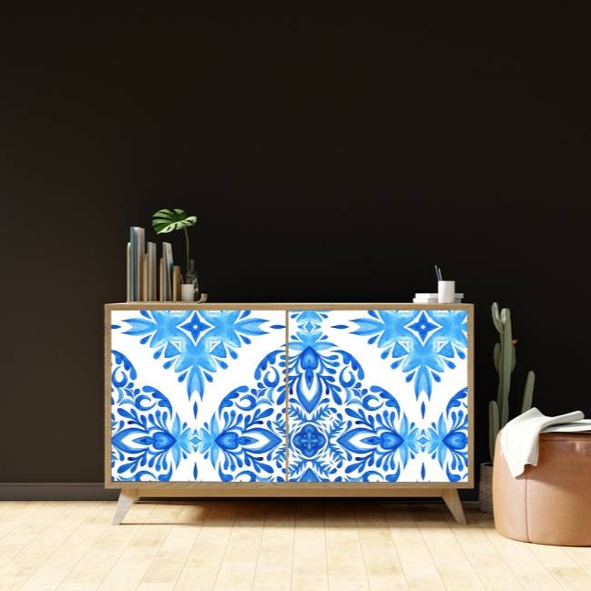 Blue Mandala Sticker