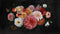 Multicolour Floral Sticker