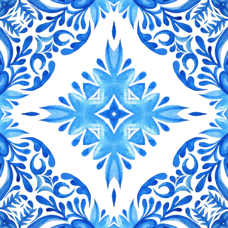 Blue Mandala Sticker