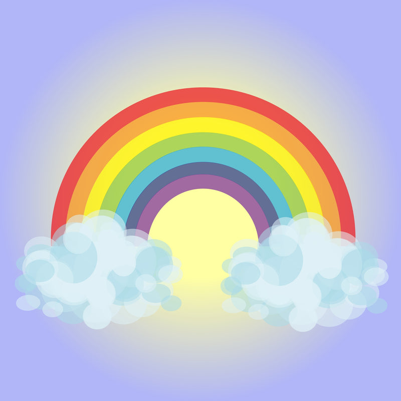 Rainbow Simple Sticker